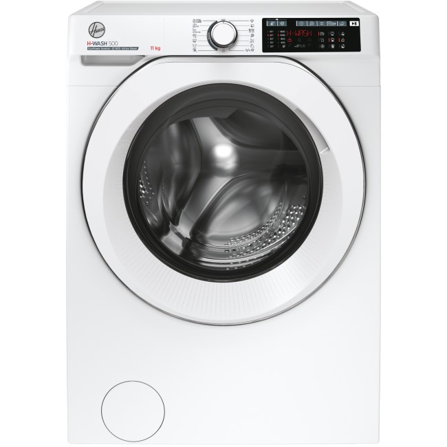 Refurbished Hoover Wash 500 HW411AMC1-80 Freestanding 11KG 1400 Spin Washing Machine White