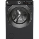 HW412AMBCB/1-80 Hoover H-Wash 500 12kg 1400rpm Washing Machine - Black - Wi-Fi Connected, A-Rated