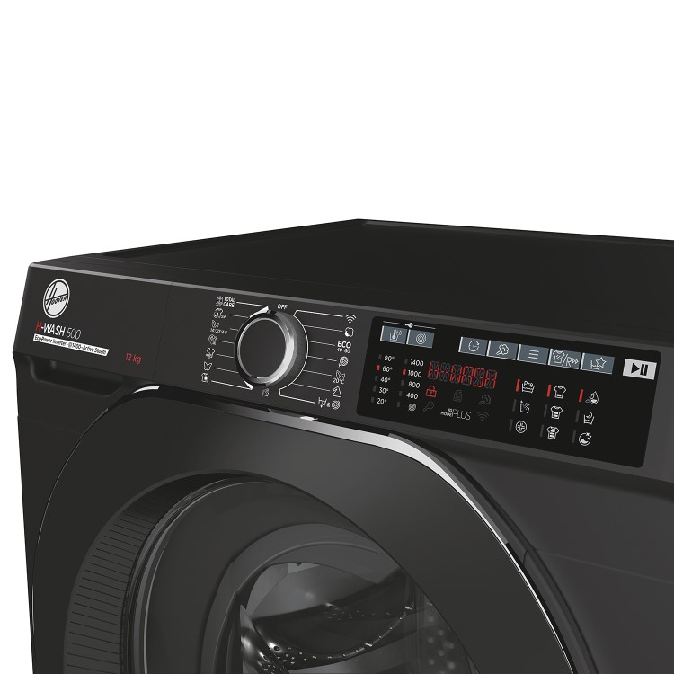 Hoover H-Wash 500 12kg Freestanding Washing Machine - Black