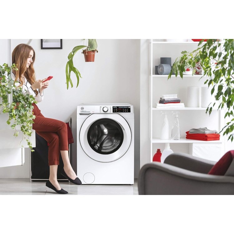 Hoover H-Wash 500 12kg 1400rpm Washing Machine - Wi-Fi Connected, A-Rated - White