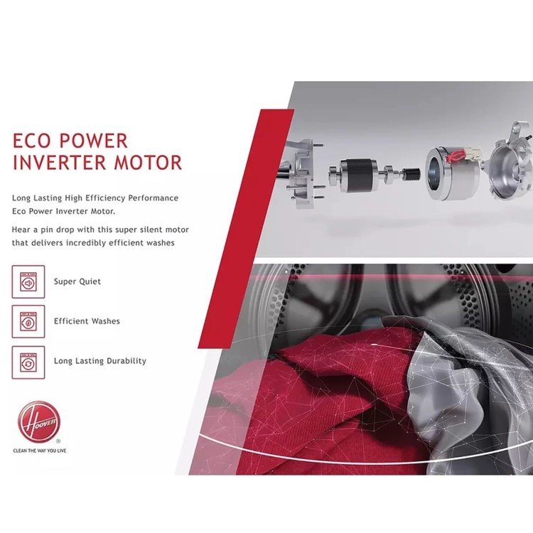 Hoover H-Wash 500 12kg 1400rpm Washing Machine White