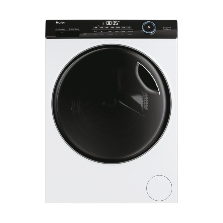 Refurbished Haier 959 iPro Series 5 HW80-B14959TU1 Freestanding 8KG 1400 Spin Washing Machine White