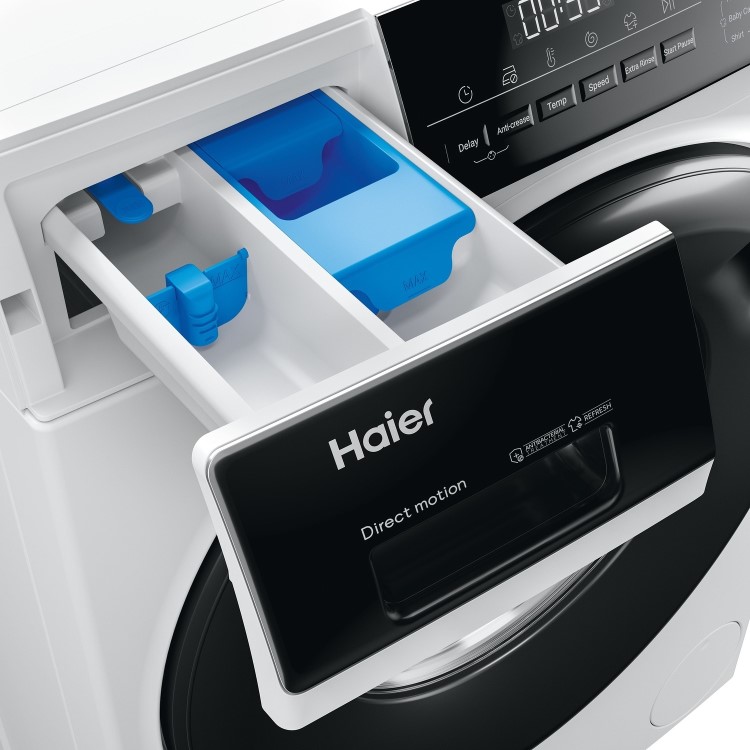 Refurbished Haier 939 iPro Series 3 HW90-B14939 Freestanding 9KG 1400 Spin Washing Machine White
