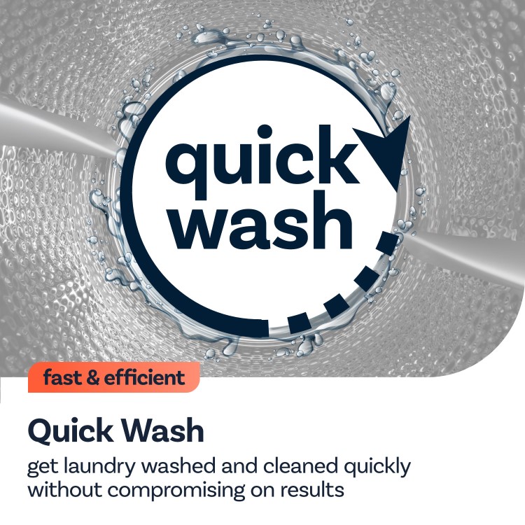 Indesit Push&Go 7kg 1200rpm Integrated Washing Machine - White