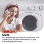 Refurbished Haier HW90-B16939S-UK FS Freestanding 9KG 1600 Spin Washing Machine Graphite