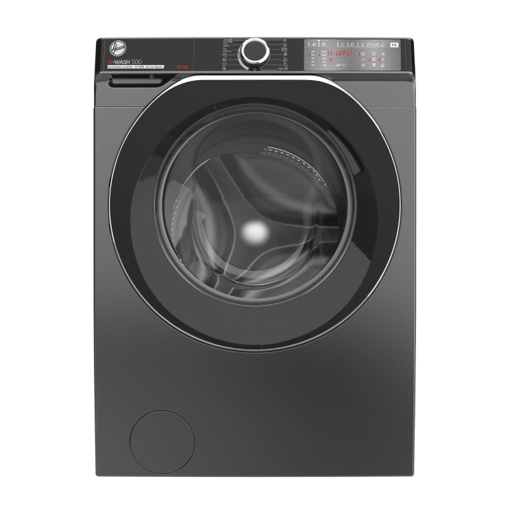 Hoover H-Wash 500 10kg 1400rpm Washing Machine - Graphite - Wi-Fi Connected, A-Rated
