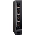 HWCB15UK/1 Hoover 7 Bottle Capacity Single Zone Built in Wine Cooler - Black