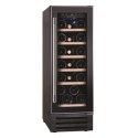 HWCB30UK/N Hoover 19 Bottle Capacity Single Zone 30cm Wine Cooler - Black