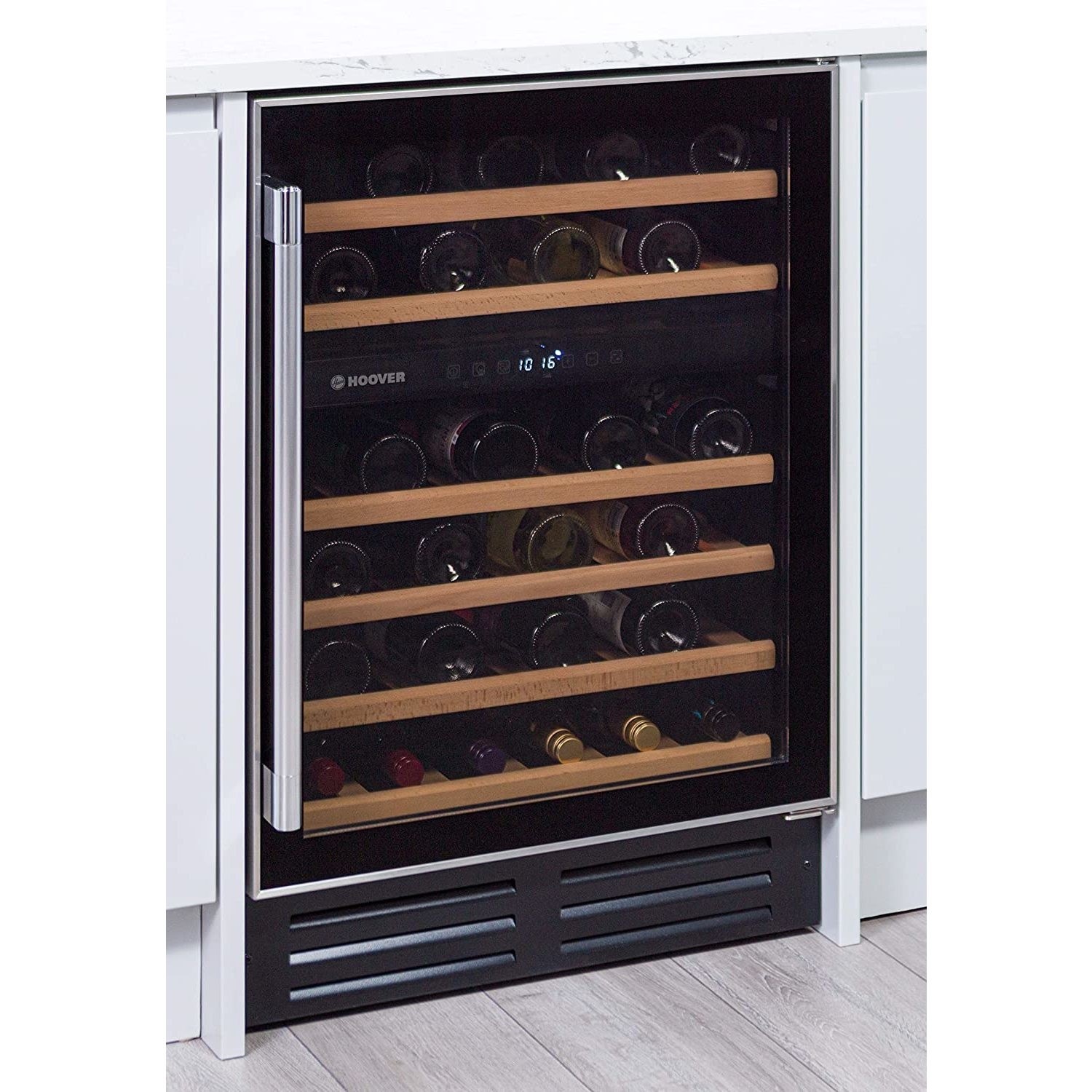 Hoover Hwcb60uk N 60cm 46 Bottle Capacity Wine Cooler Black Buyitdirect Ie
