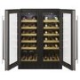 Hoover 38 Bottle Capacity Dual Zone 60cm Freestanding Wine Cooler - Black