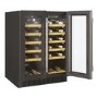 Hoover 38 Bottle Capacity Dual Zone 60cm Freestanding Wine Cooler - Black