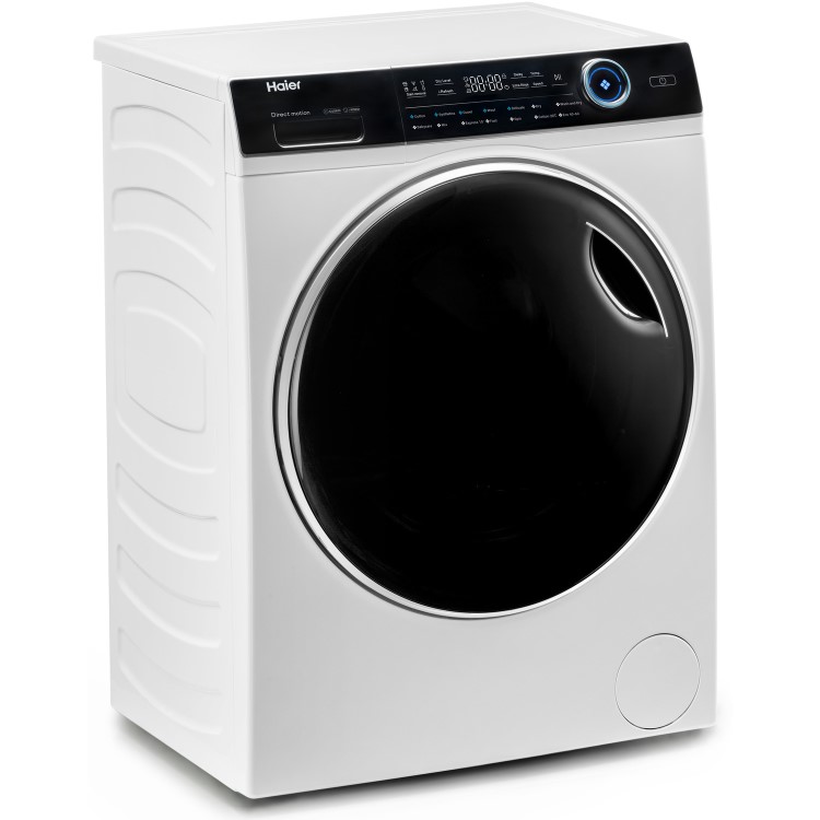 Refurbished Haier HWD100B14979 Freestanding 10/6KG 1400 Spin Washer Dryer White
