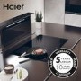 Refurbished Haier Series 6 HWO45NB2B0B1 Built In 34L 900W Combination Microwave Oven Black