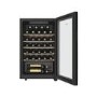 Refurbished Haier HWS33GG Freestanding 33 Bottle Single Zone Wine Cooler Black