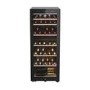 Refurbished Haier HWS77GDAU1 Freestanding 77 Bottle Dual Zone Wine Cooler Black