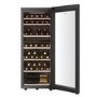 Refurbished Haier HWS77GDAU1 Freestanding 77 Bottle Dual Zone Wine Cooler Black