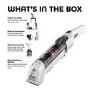 Shark HX100UKT Stainforce Cordless Handheld Vacuum Cleaner. Lightweight portable and powerful with pet hair tool