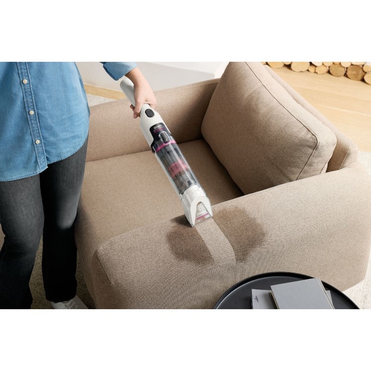 Shark HX100UKT Stainforce Cordless Handheld Vacuum Cleaner. Lightweight portable and powerful with pet hair tool