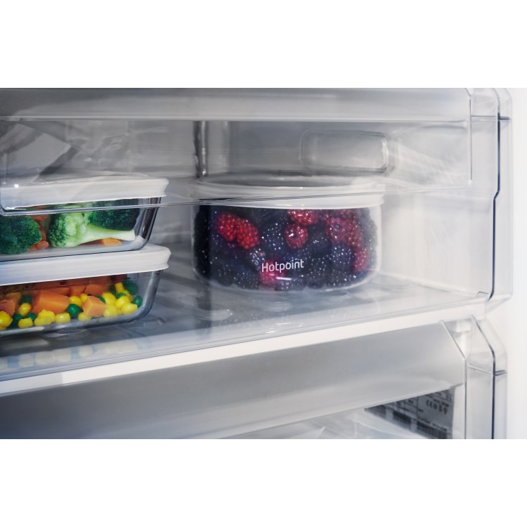 Refurbished Hotpoint HZA1UK1 Integrated 91 Litre Under Counter Freezer