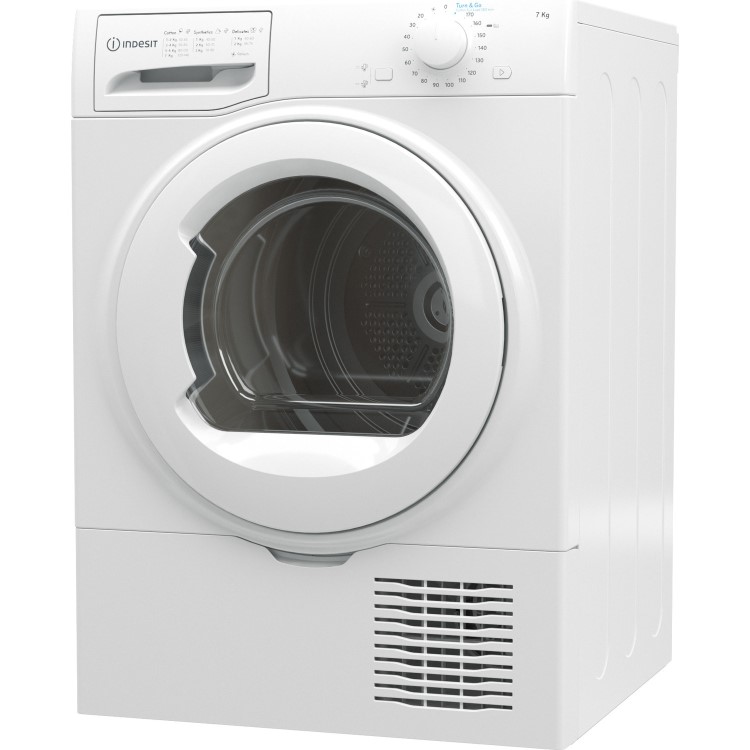 Indesit 7kg Freestanding Condenser Tumble Dryer - White