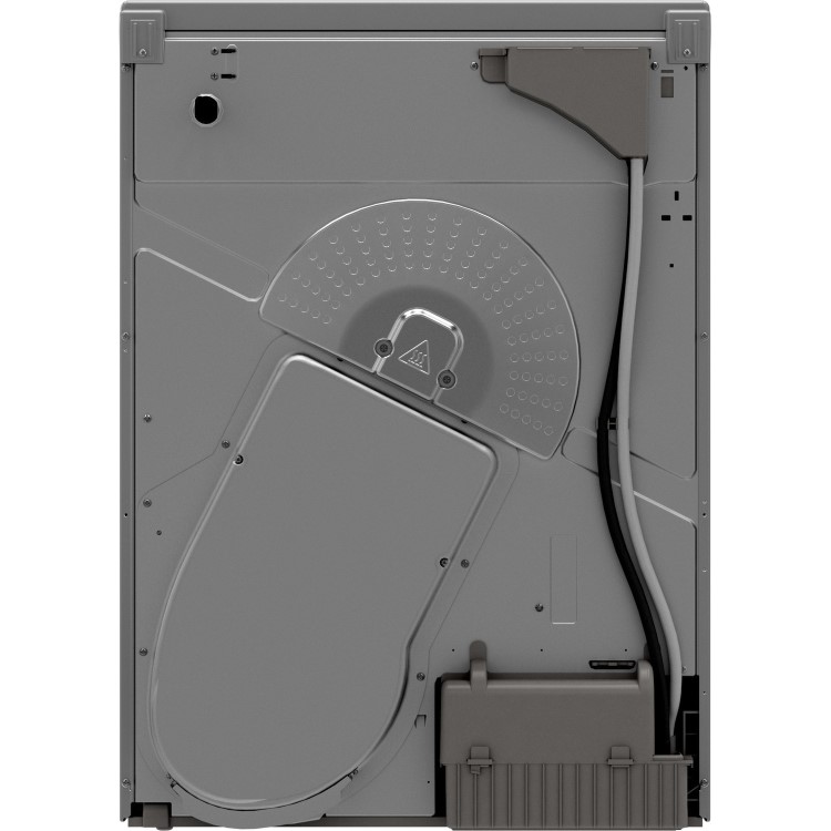 Refurbished Indesit I2D81SUK Freestanding Condenser 8KG Tumble Dryer Silver