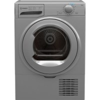 Refurbished Indesit I2D81SUK Freestanding Condenser 8KG Tumble Dryer Silver