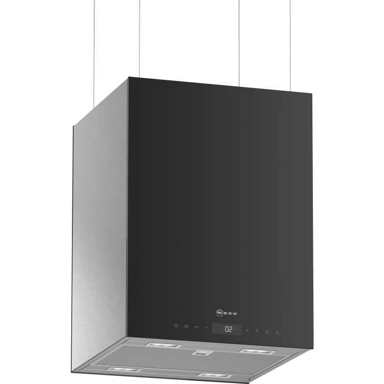 Neff I38KHV2S0 37cm Cubic Island Cooker Hood - Black