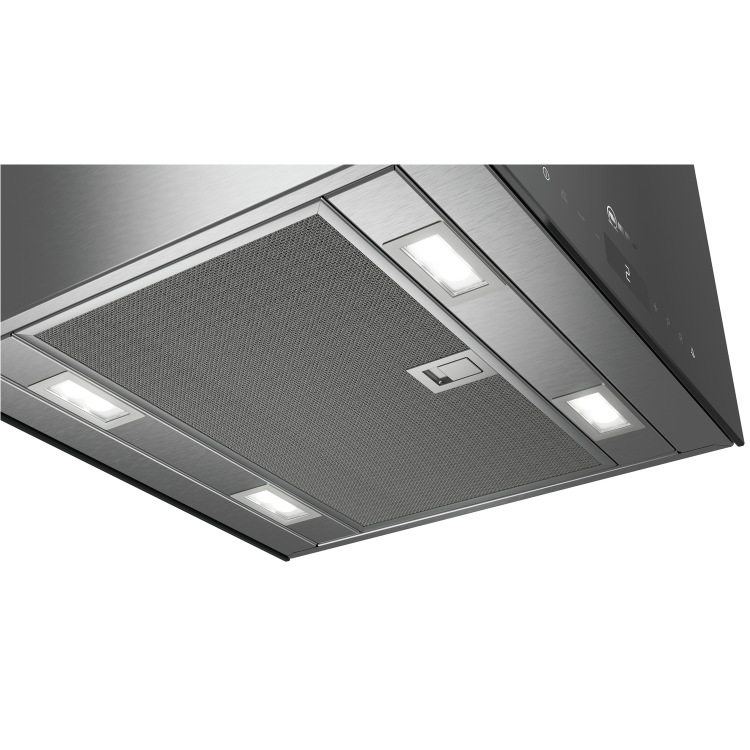 Neff I38KHV2S0 37cm Cubic Island Cooker Hood - Black