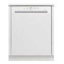 I3BL626UK Indesit Semi-Integrated Dishwasher - Push&Go - White control panel