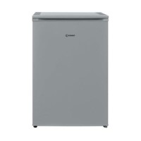 Refurbished Indesit I55RM1120SUK Freestanding 135 Litre Under Counter Fridge Silver