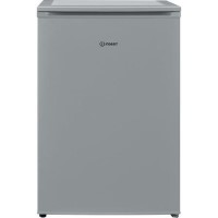 Refurbished Indesit I55VM1110SUK1 Freestanding 104 Litre Fridge Silver
