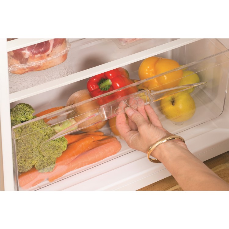 Indesit TFAA10 Upright Freestanding Fridge with Ice Box - White