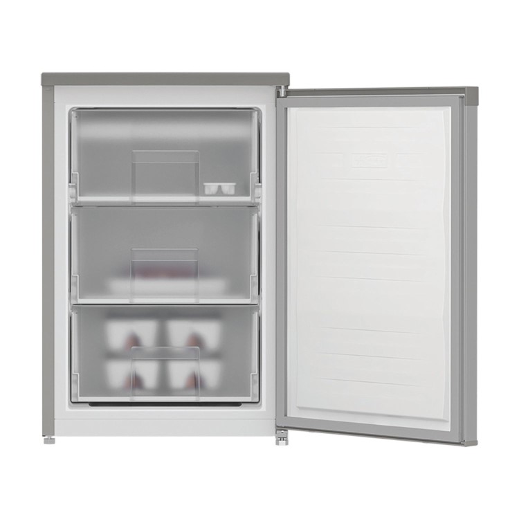 Indesit 95 Litre Freestanding Under Counter Larder Freezer - Silver
