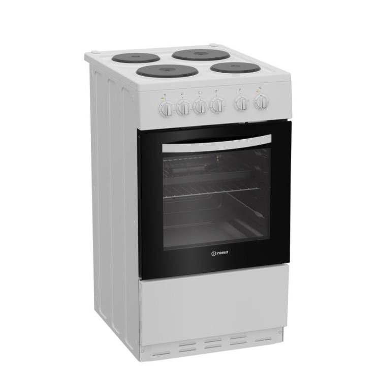 Indesit 50cm Electric Cooker - White