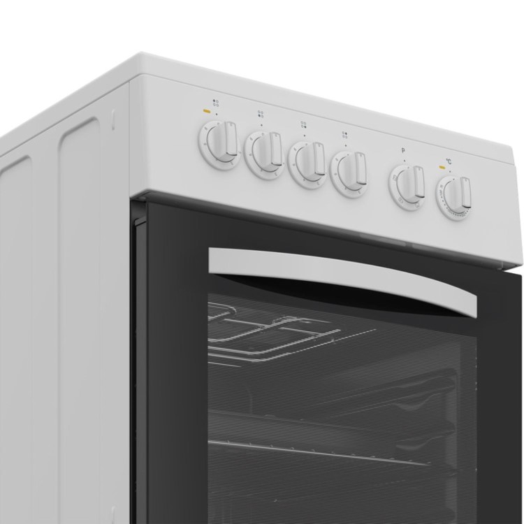 Indesit 50cm Electric Cooker - White