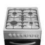 Indesit 50cm Dual Fuel Cooker - Stainless Steel