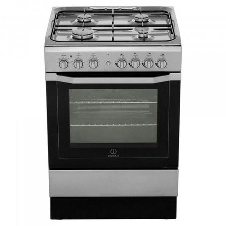 Refurbished Indesit I6G52X 60cm Dual Fuel Cooker Stainless Steel