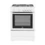 Refurbished Indesit I6GG1W 60cm Gas Cooker with Single Oven - White