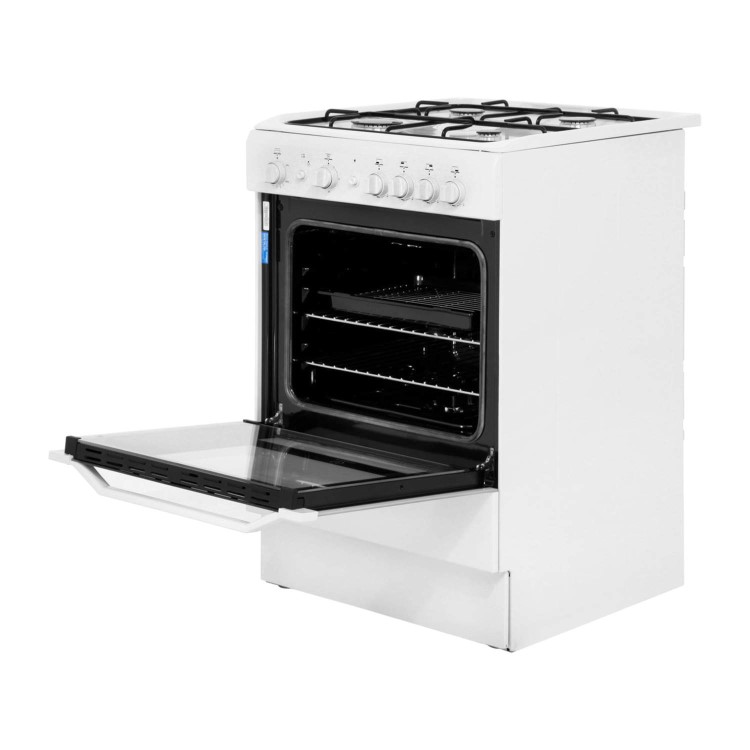 Refurbished Indesit I6GG1W 60cm Gas Cooker with Single Oven - White