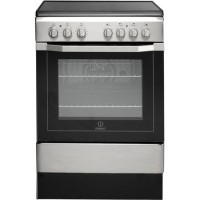 Indesit 60cm Electric Cooker - Stainless Steel