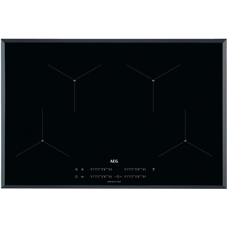 Refurbished AEG IAE84411FB 78cm 4 Zone Induction Hob with SenseBoil