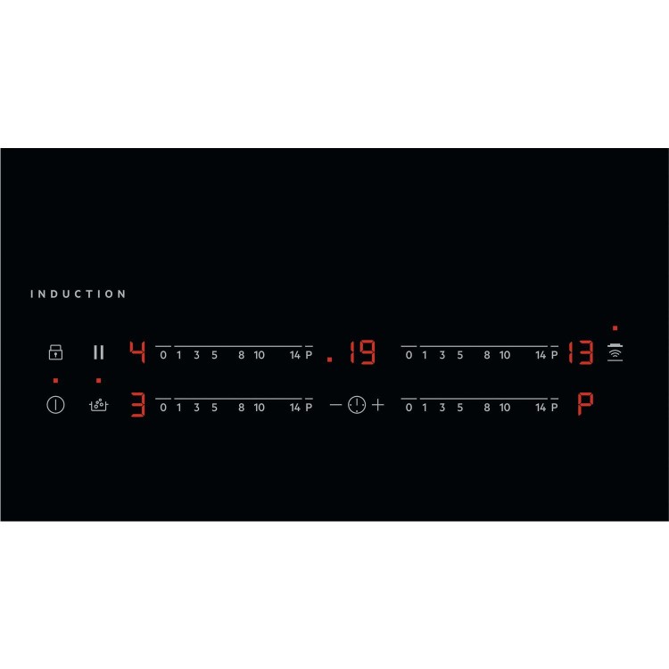 Refurbished AEG IAE84411FB 78cm 4 Zone Induction Hob with SenseBoil