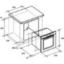 Refrubished Iberna IBO605X 60cm Single Built In Electric Oven