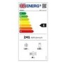 Refurbished Indesit IB55732BUK Freestanding 287 Litre 50/50 Low Frost Fridge Freezer Black