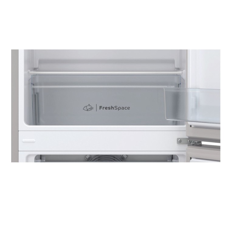 Refurbished Indesit IB55732SUK Freestanding 287 Litre 50/50 Low Frost Fridge Freezer Silver