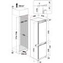 Indesit 273 Litre 70/30 Integrated Fridge Freezer