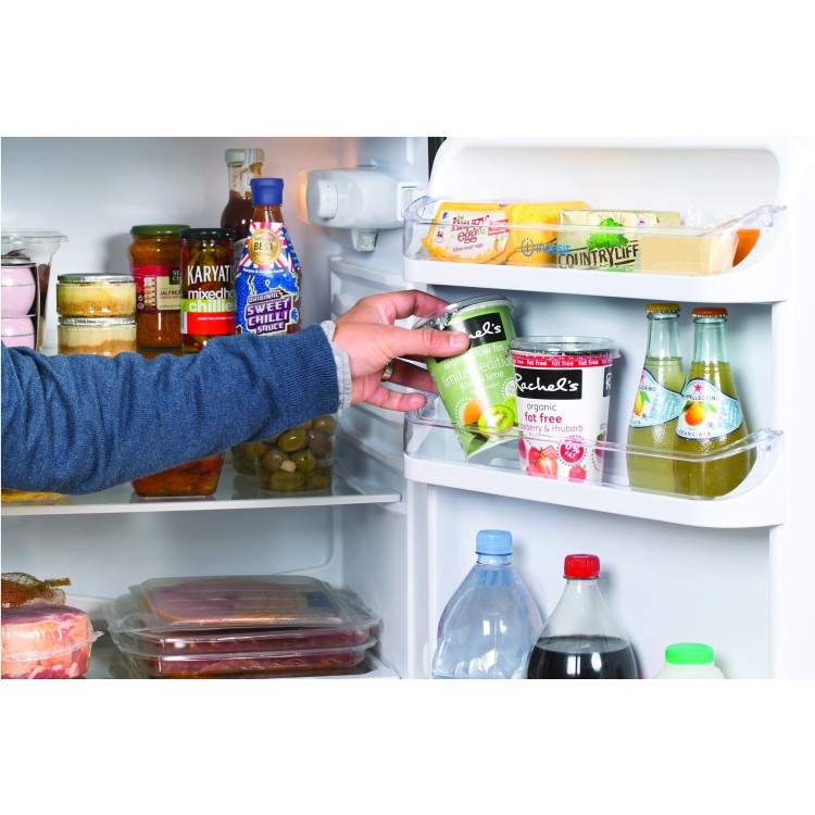 INDESIT IBD5515B 206 Litre Freestanding Fridge Freezer 60/40 Split  55cm Wide - Black