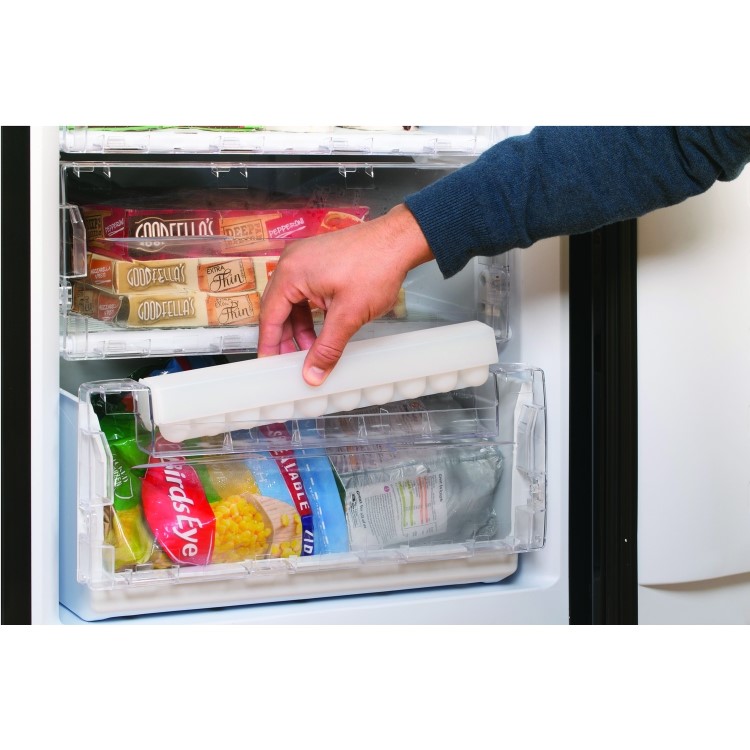 INDESIT IBD5515B 206 Litre Freestanding Fridge Freezer 60/40 Split  55cm Wide - Black