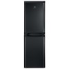 Indesit 235 Litre 50/50 Freestanding Fridge Freezer - Black