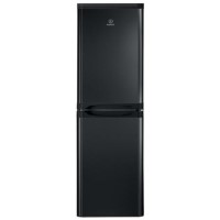 Indesit 235 Litre 50/50 Freestanding Fridge Freezer - Black